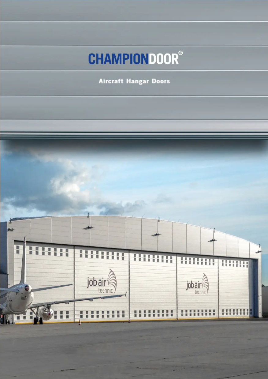 Hangar door brochure