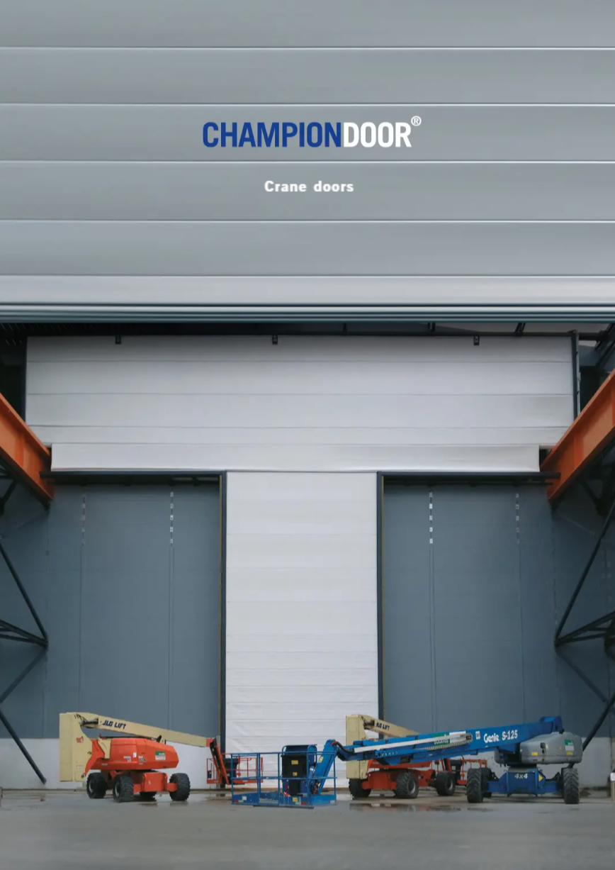 Champion door Craneway door brochure