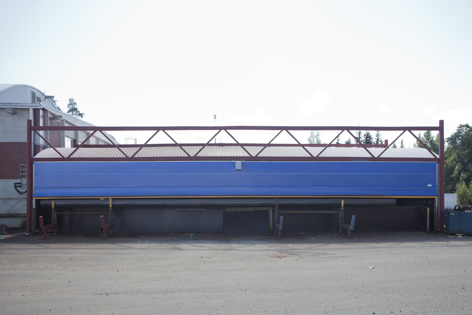 Logstor Champion door upper crane door