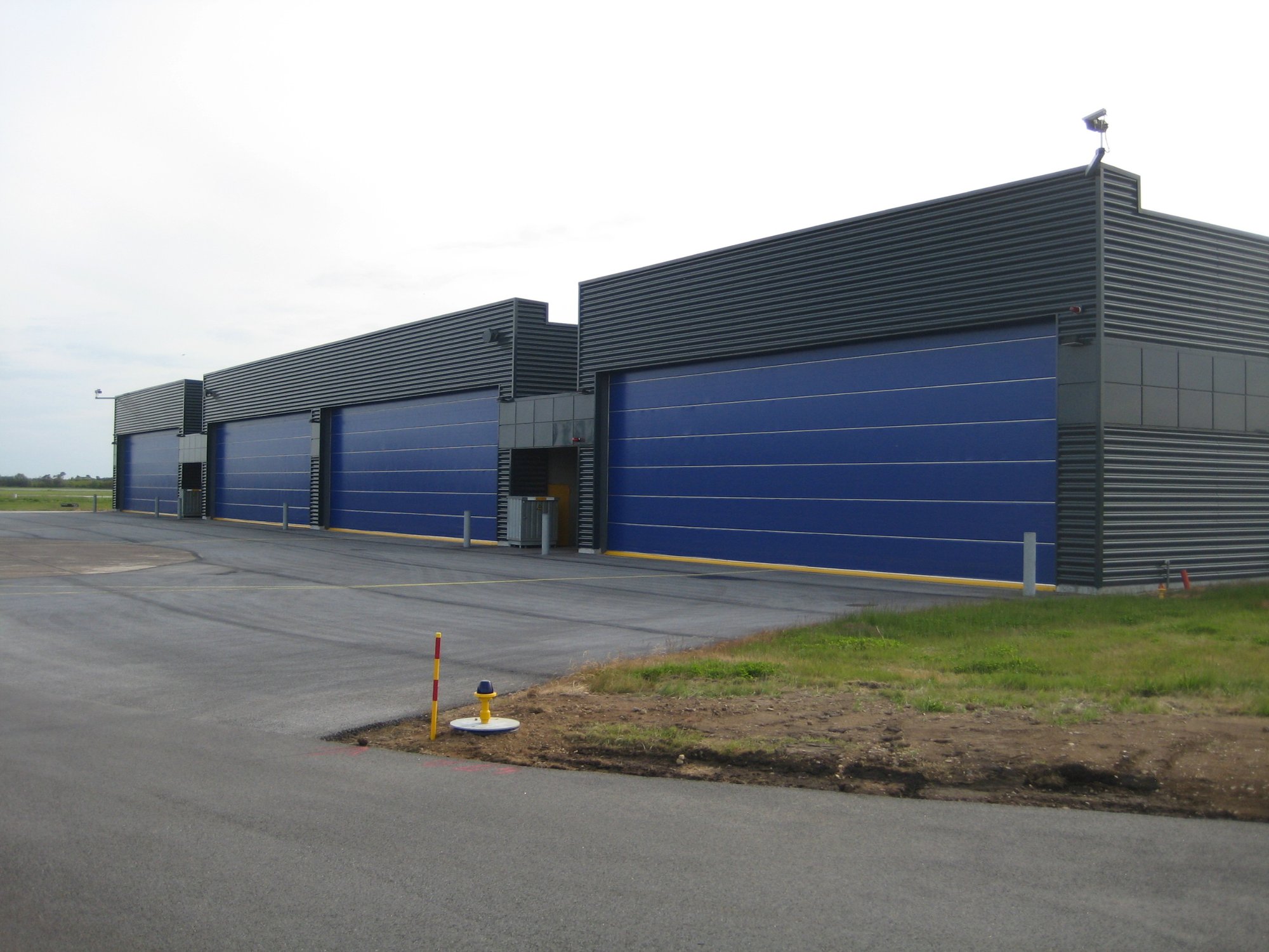 Champion Door Nassau Skrydstrup hangar doors military and defence