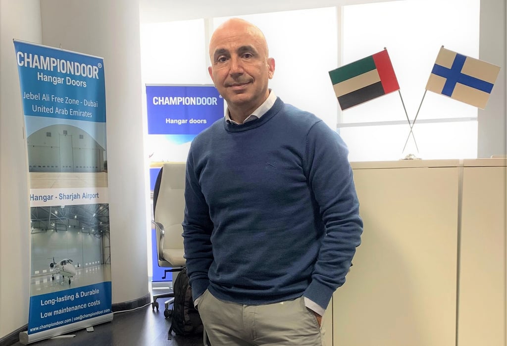 Bassam Salloum Champion Door Country Manager in the United Arab Emirates