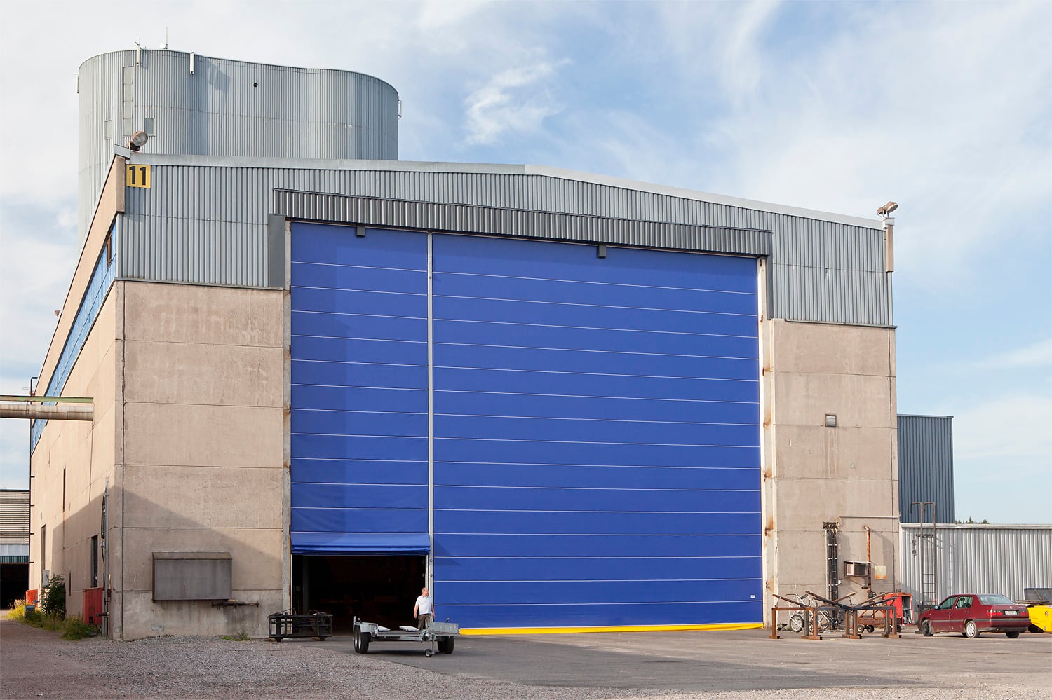 Shipyard doors