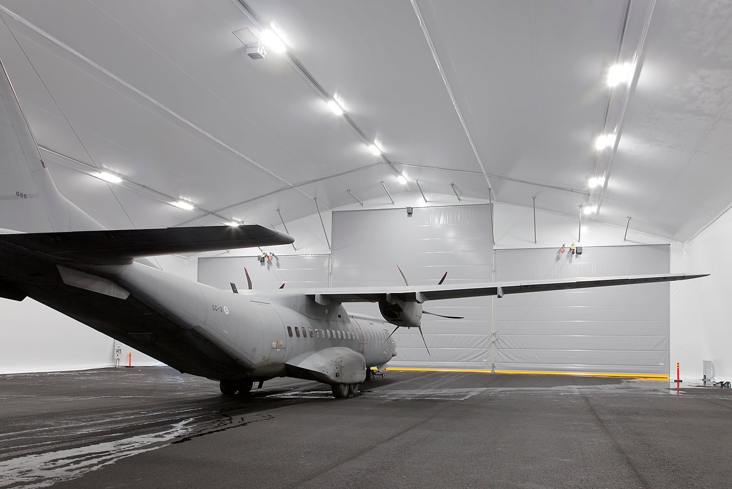 Military hangar door