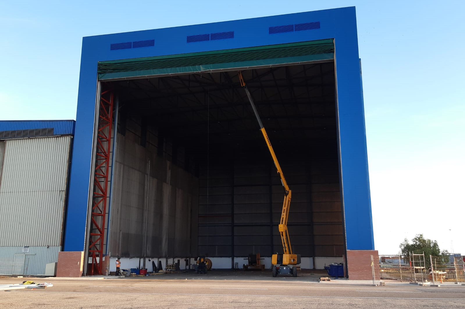 Shipyard door
