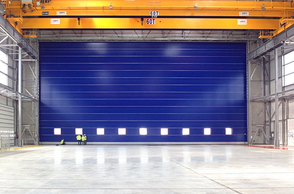 Shipyard doors in France